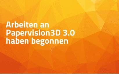 Arbeiten an Papervision3D 3.0 haben begonnen