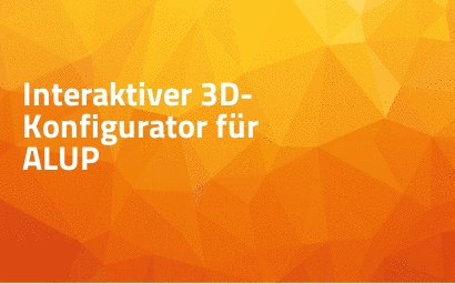 Interaktiver 3D-Konfigurator für ALUP