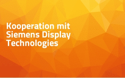 Kooperation mit Siemens Display Technologies