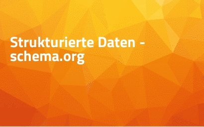 Strukturierte Daten - schema.org